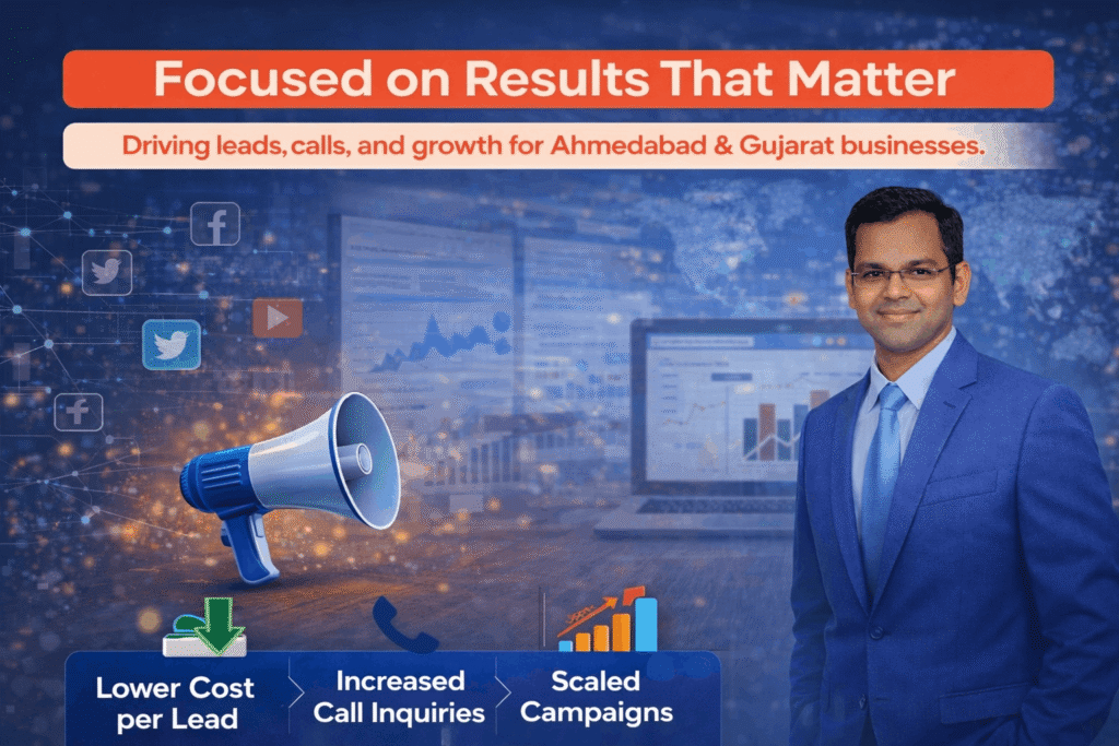 Digital Marketing Agency in Ahmedabad delivering performance marketing results